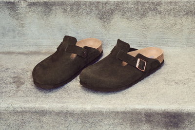 Boston Suede Soft Footbed