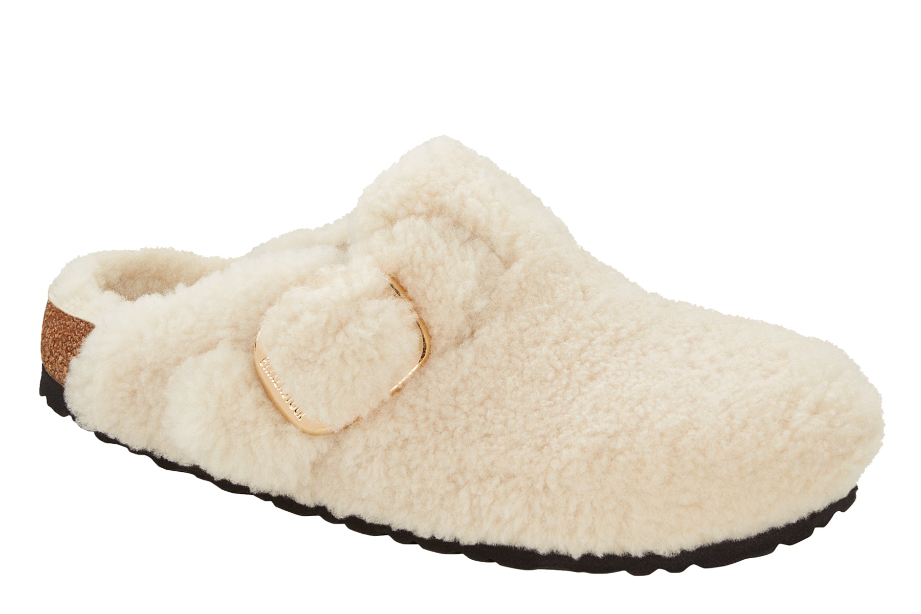 希少BIRKENSTOCK Boston Big Buckle Teddy 41 Birkenstock Boston Big Buckle Shearling Teddy Black | Birkenstock