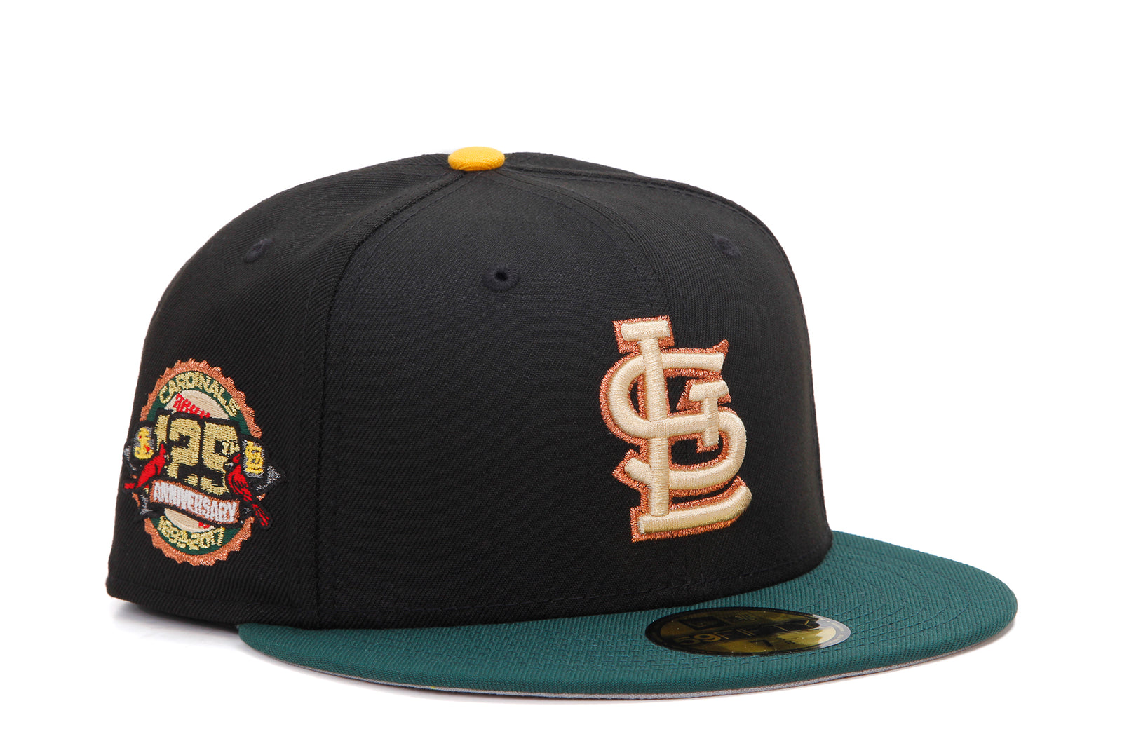 St. Louis Cardinals 59FIFTY Fitted 125Th Anniversary Side Patch