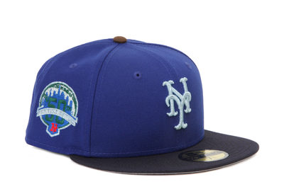 New York Mets 59FIFTY Fitted 50Th Anniversary Side Patch