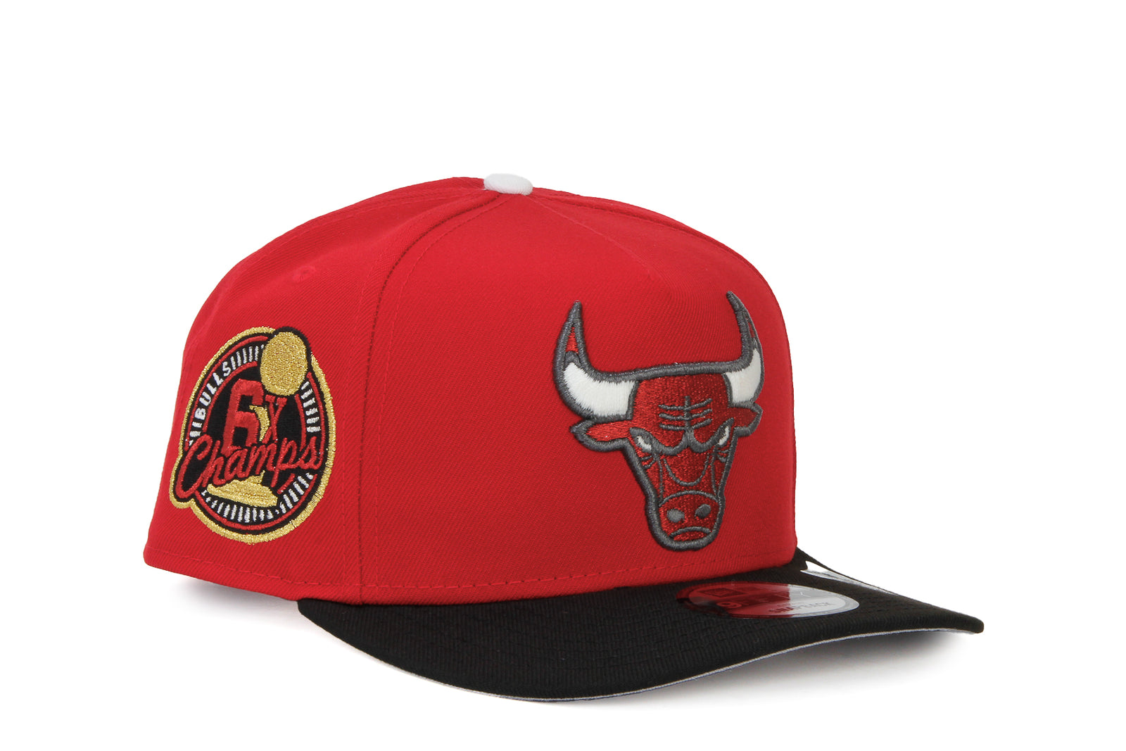 9FIFTY A-Frame Chicago Bulls Snapback 6X Champs Side Patch