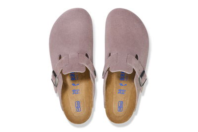 Women's Boston Suede Soft Footbed