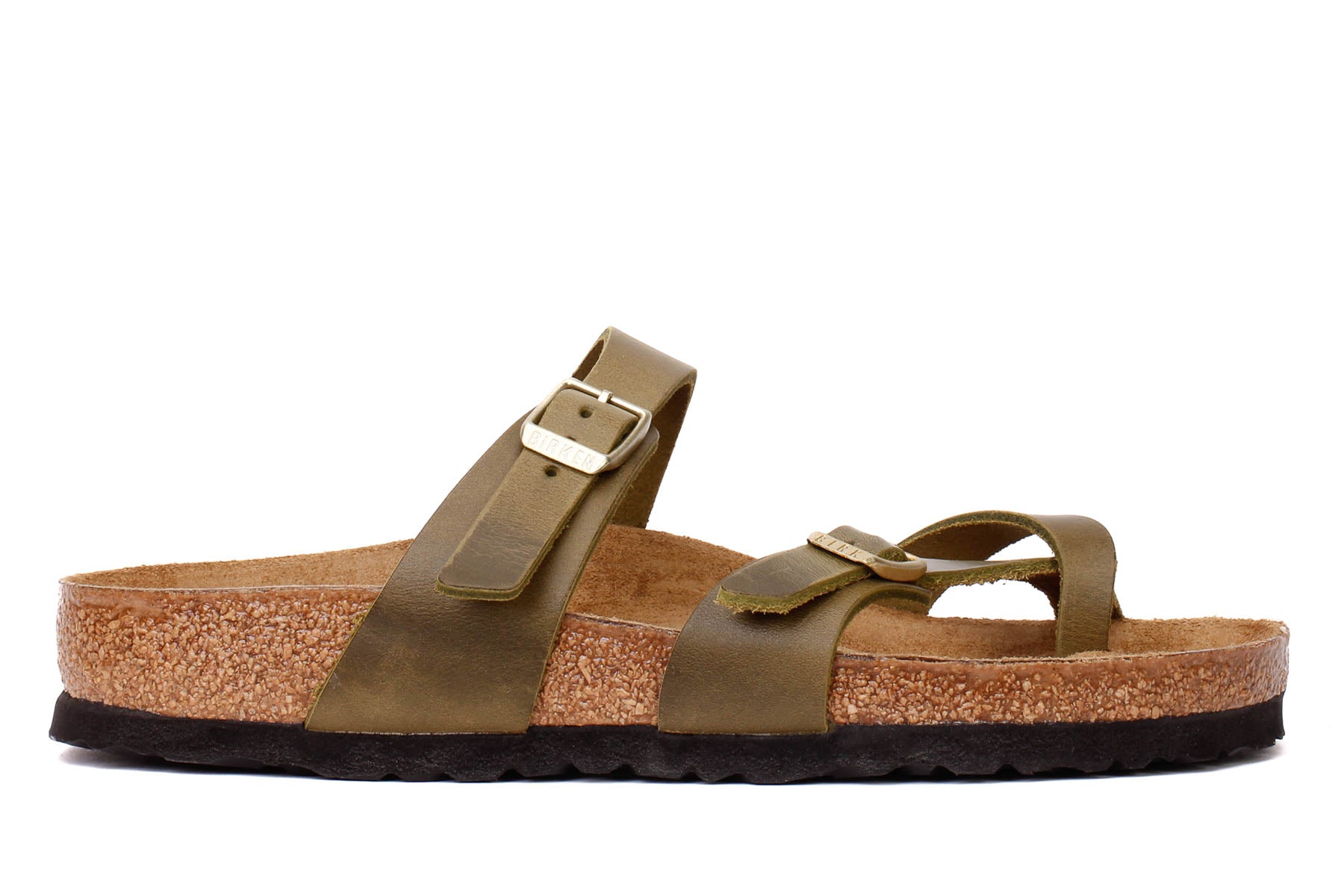 Mayari Oiled Leather Slide