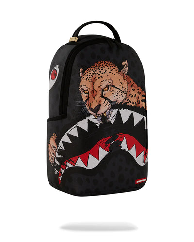 Sprayground Tyreek Hill Cheetah Feasting Shark DLXV Backpack