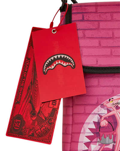 Sprayground Pink Panther Painting Messenger Sling Bag