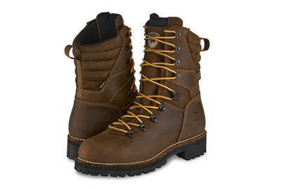 Men's 9-Inch Shorewood Waterproof Soft Toe Work Boots