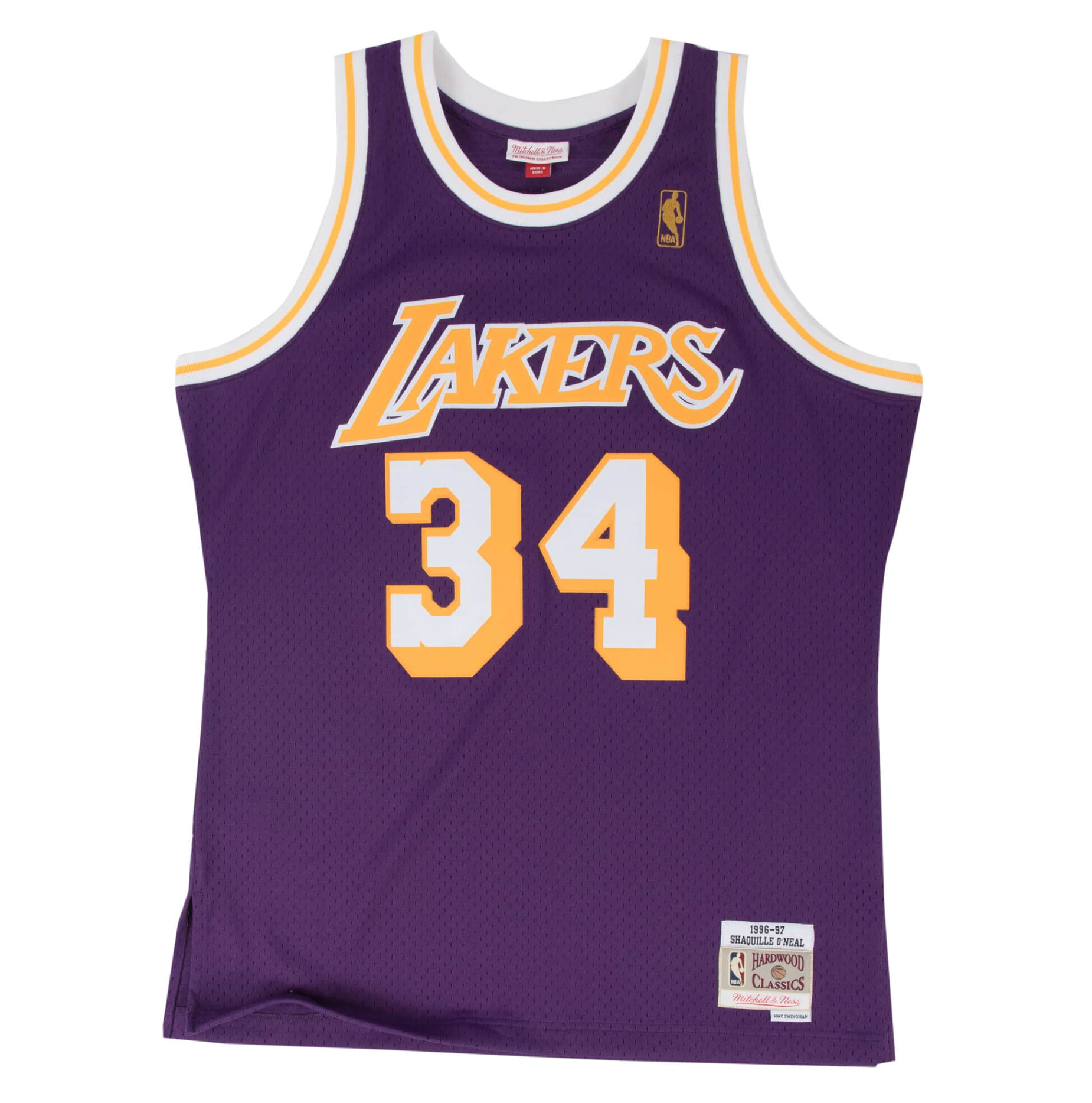 NBA Swingman Jersey LA Lakers 96-97 Shaquille O'neal