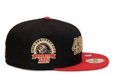 59FIFTY San Francisco 49ERS Fitted Super Bowl XXIV Patch
