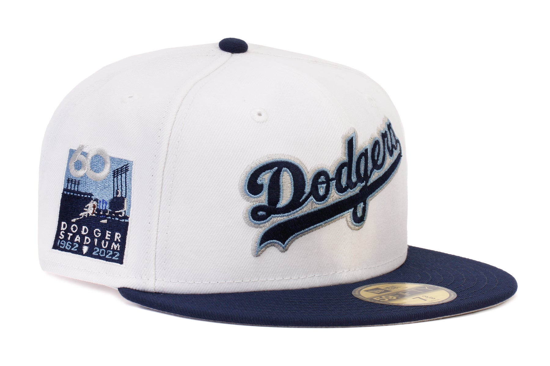 59FIFTY Fitted LA Dodgers 60Th Anniversary Side Patch