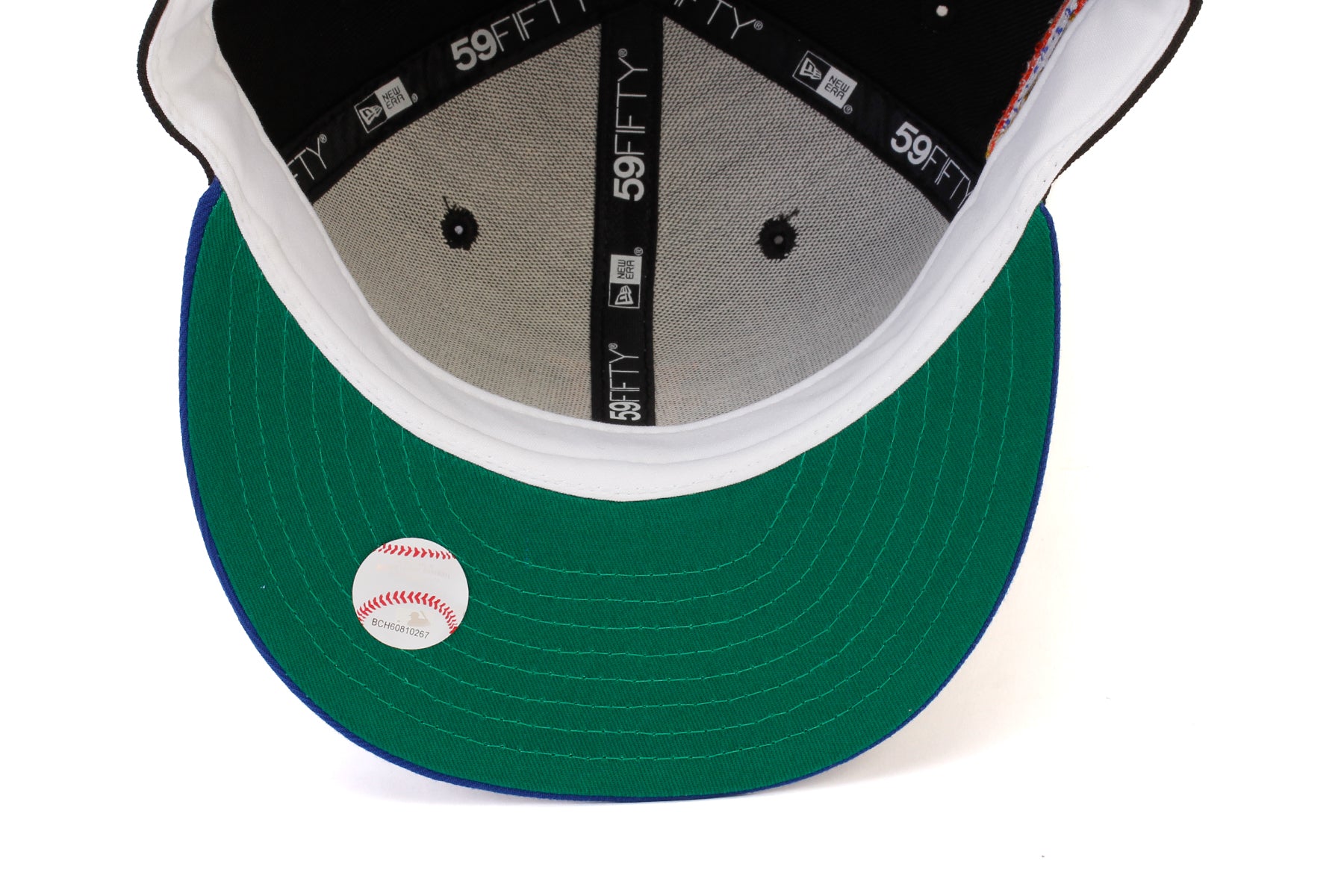 New Era New York Mets 59FIFTY Fitted Hat (White/Green) 7 5/8