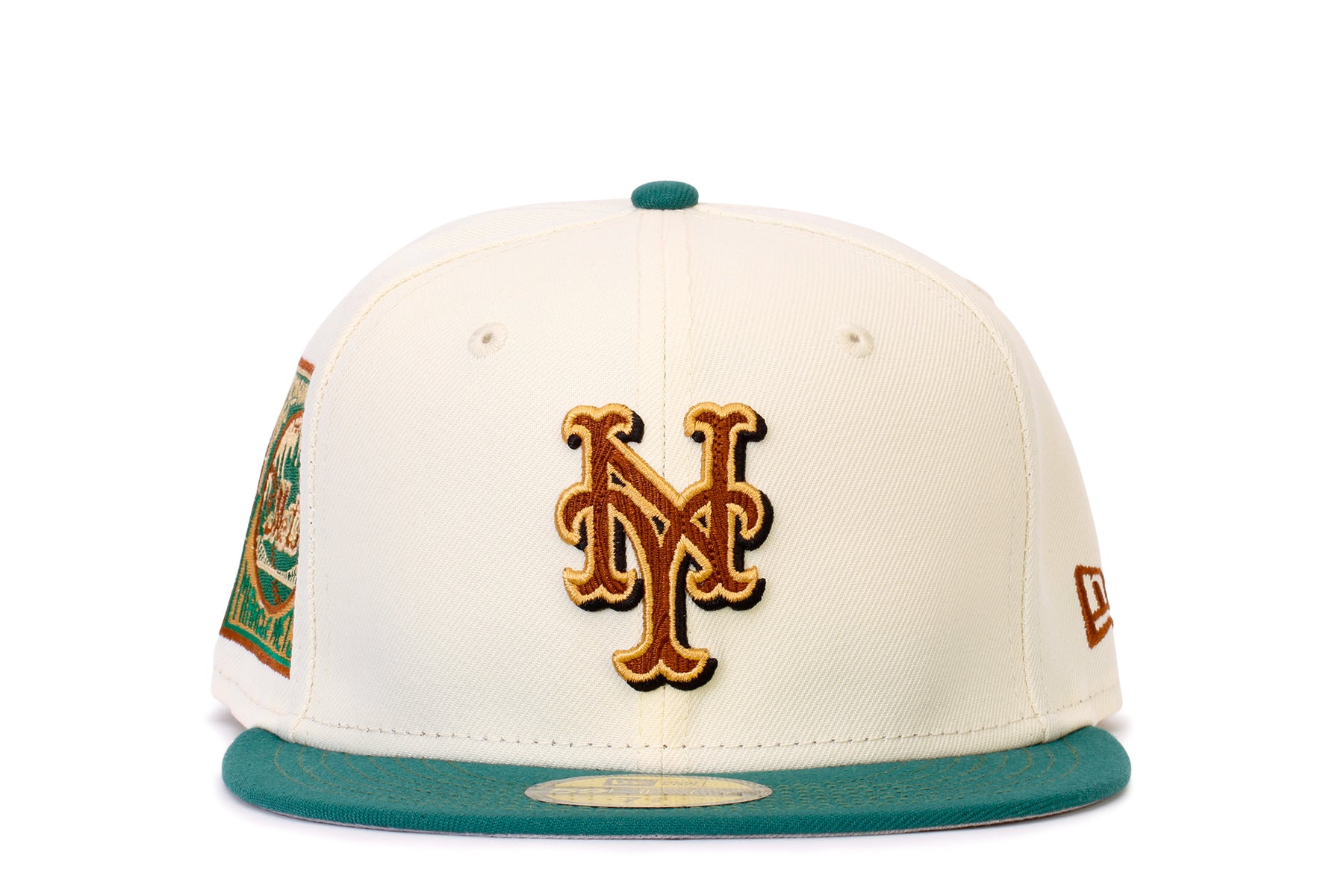 ★新品7 7/8ALD NewEra Mets Mesh Hat green Brand New NY Mets 7 Line Shea Neon Hitter 59Fifty New Era