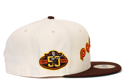 59FIFTY San Diego Padres Retro Jersey Script Fitted Hat