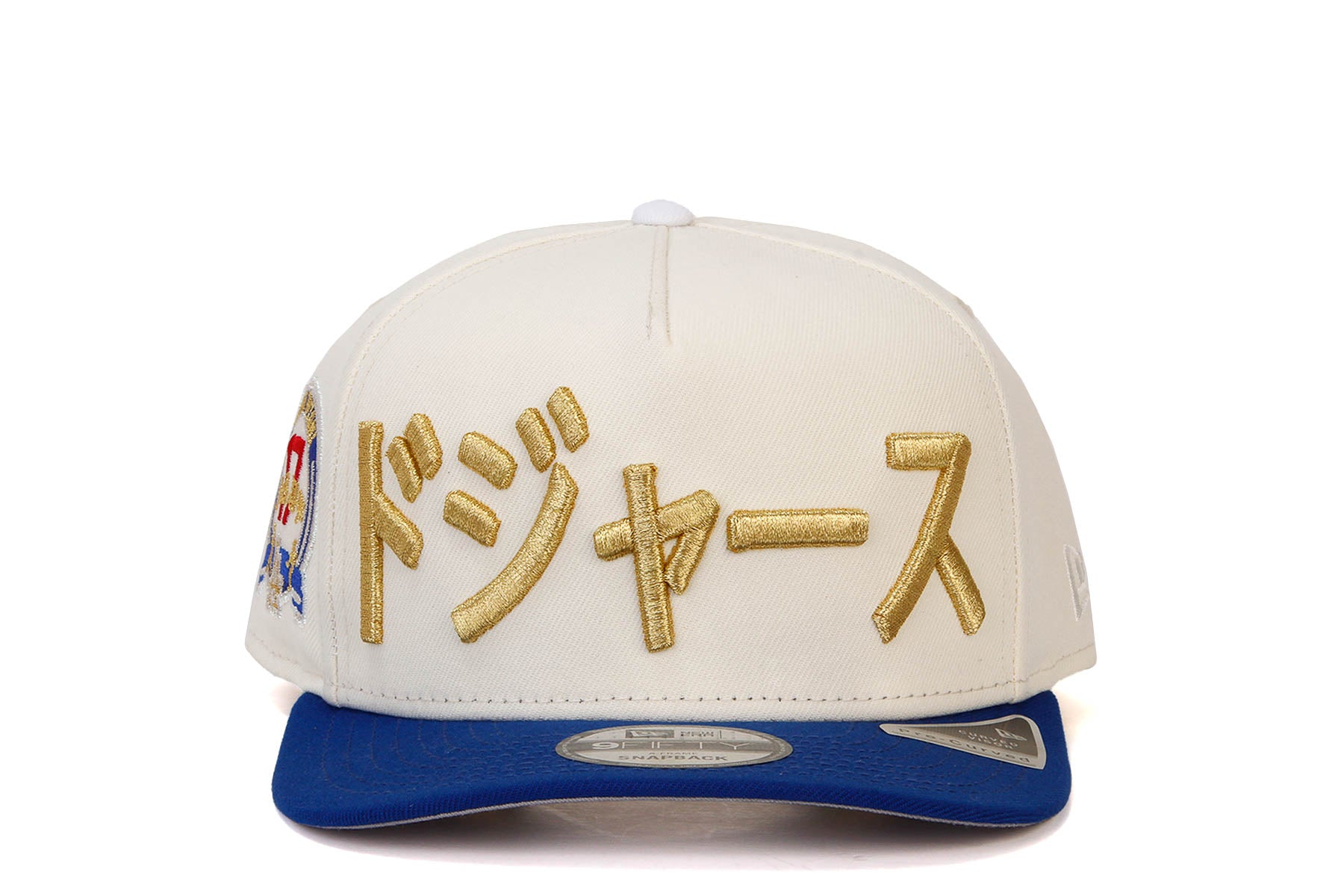 9FIFTY A-Frame Los Angeles Dodgers Kanji Script Snapback Cap 17 Ohani Patch