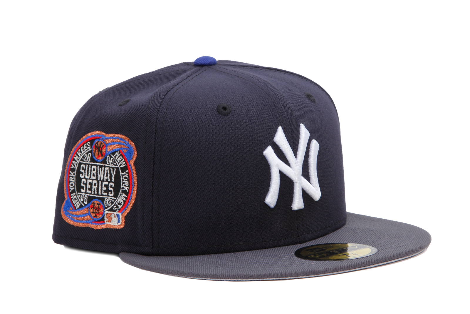 New York Yankees 59FIFTY Fitted 2000 Subway Series Side Patch