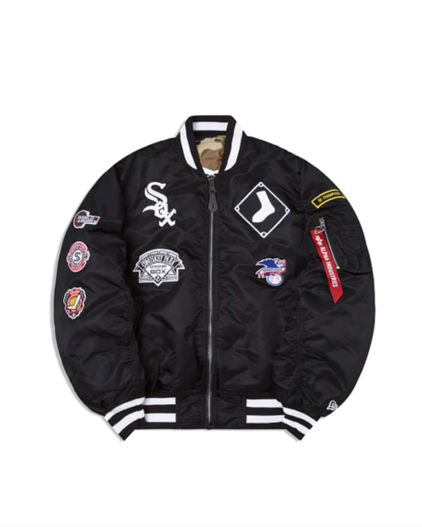 Chicago White Sox Alpha Industries MA-1 Bomber Jacket | MJ