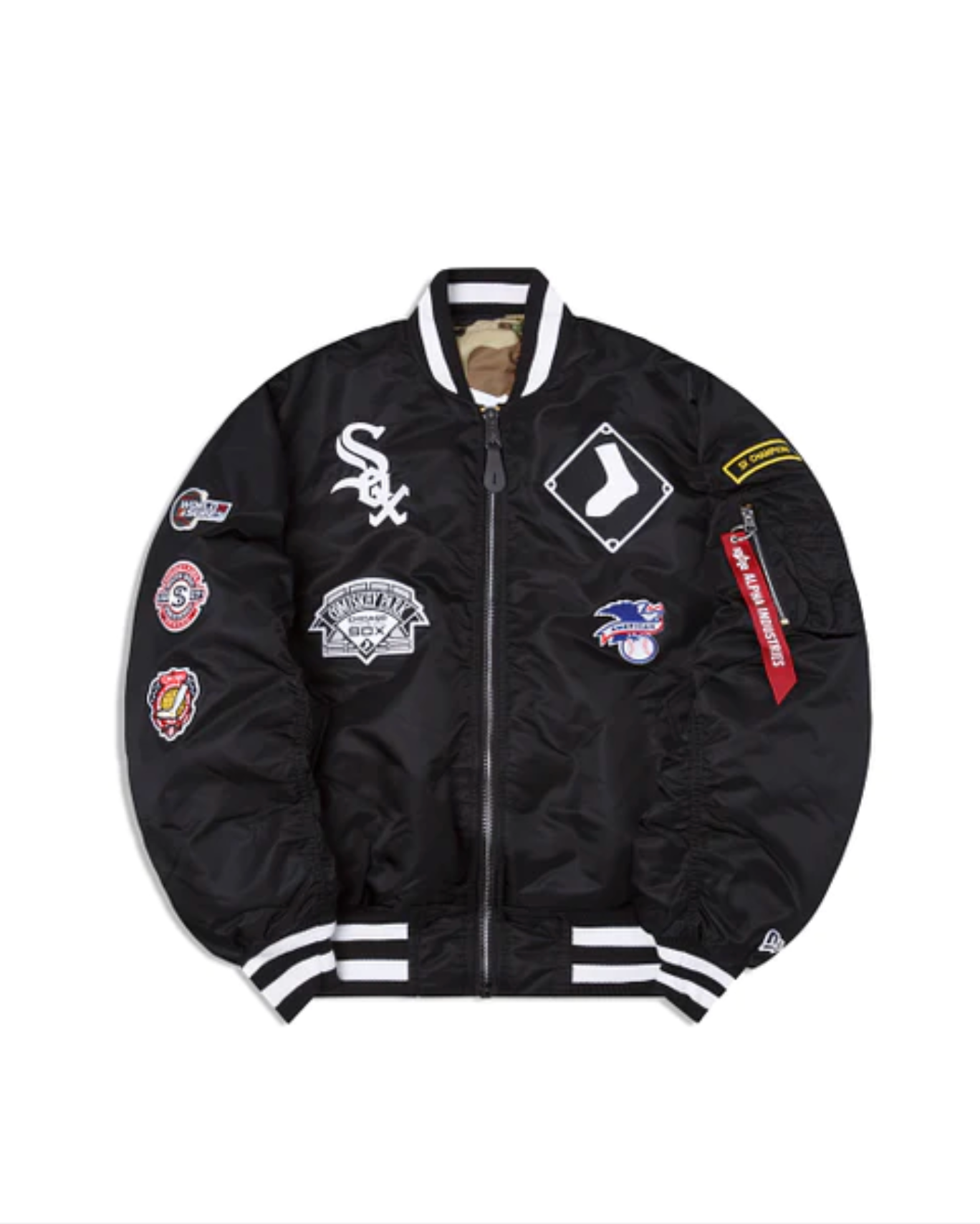 Chicago White Sox Alpha Industries MA-1 Bomber Jacket