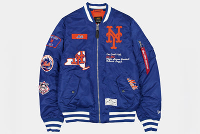 New York Mets Alpha Industries MA-1 Bomber Jacket