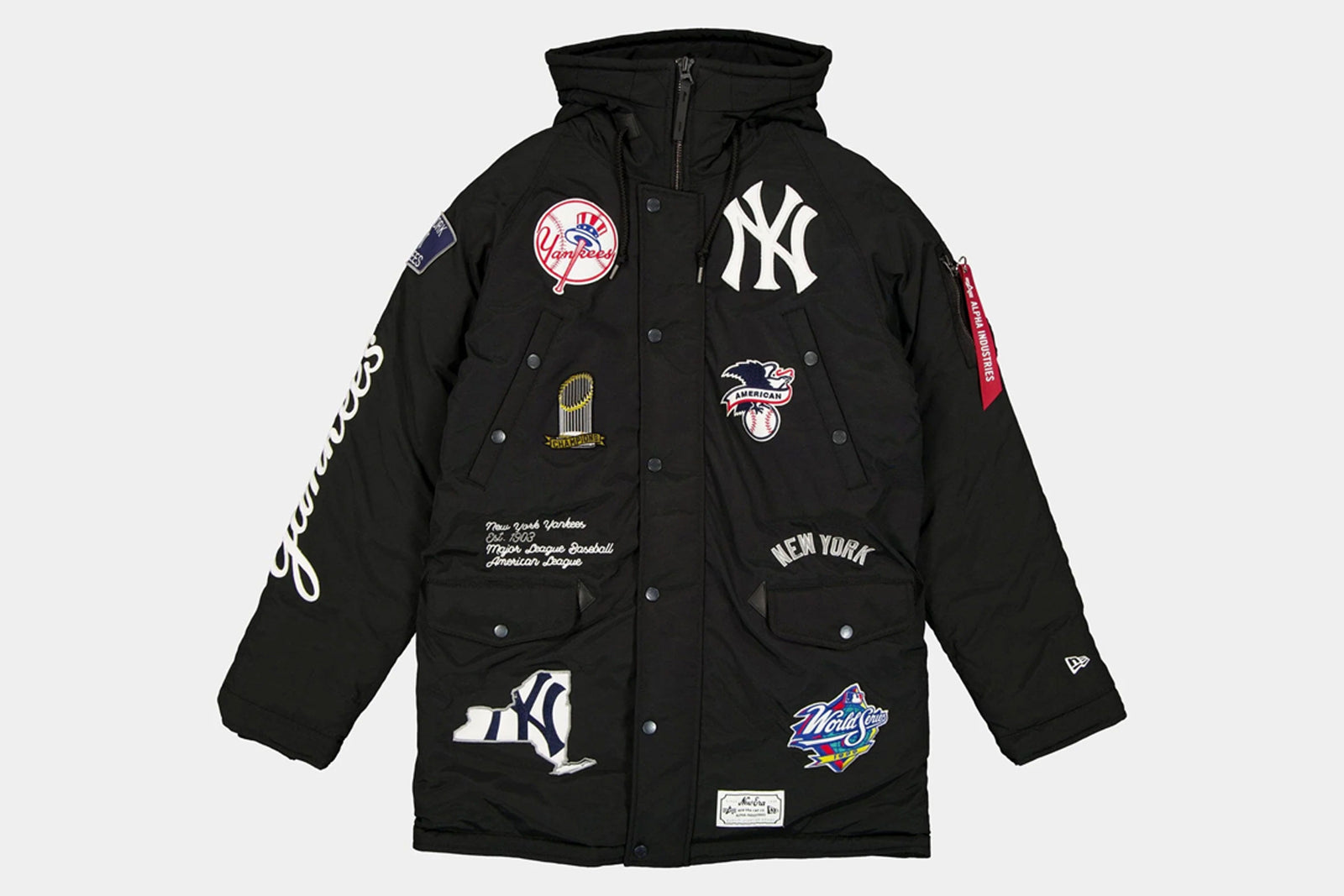 New York Yankees Alpha Industries N-3B Parka Jacket