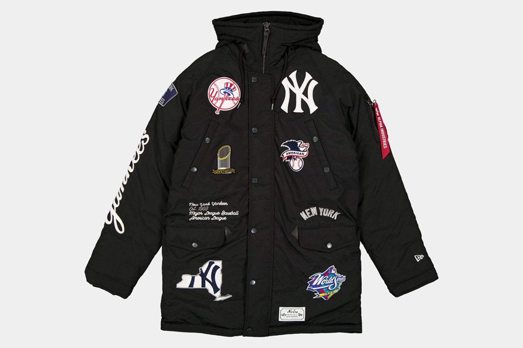 New York Yankees Alpha Industries N-3B Parka Jacket