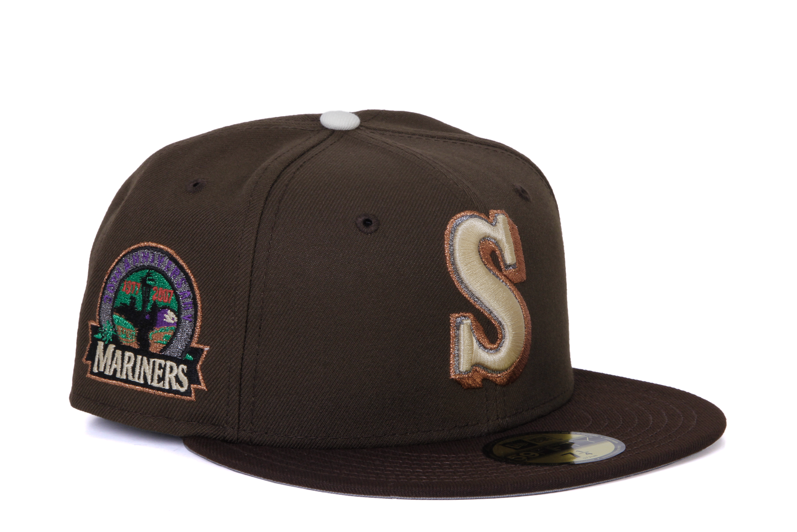 Seattle Mariners 59FIFTY Fitted 30th Anniversary Side Patch