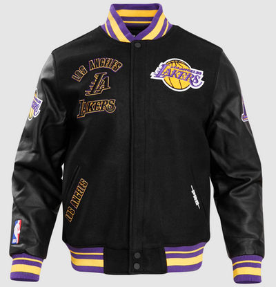 Men's Los Angeles Lakers Retro Classic Varsity Jacket