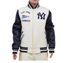 New York Yankees Retro Classic Rib Wool Varsity Jacket