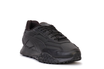 Blacktop Rider Leather Sneakers