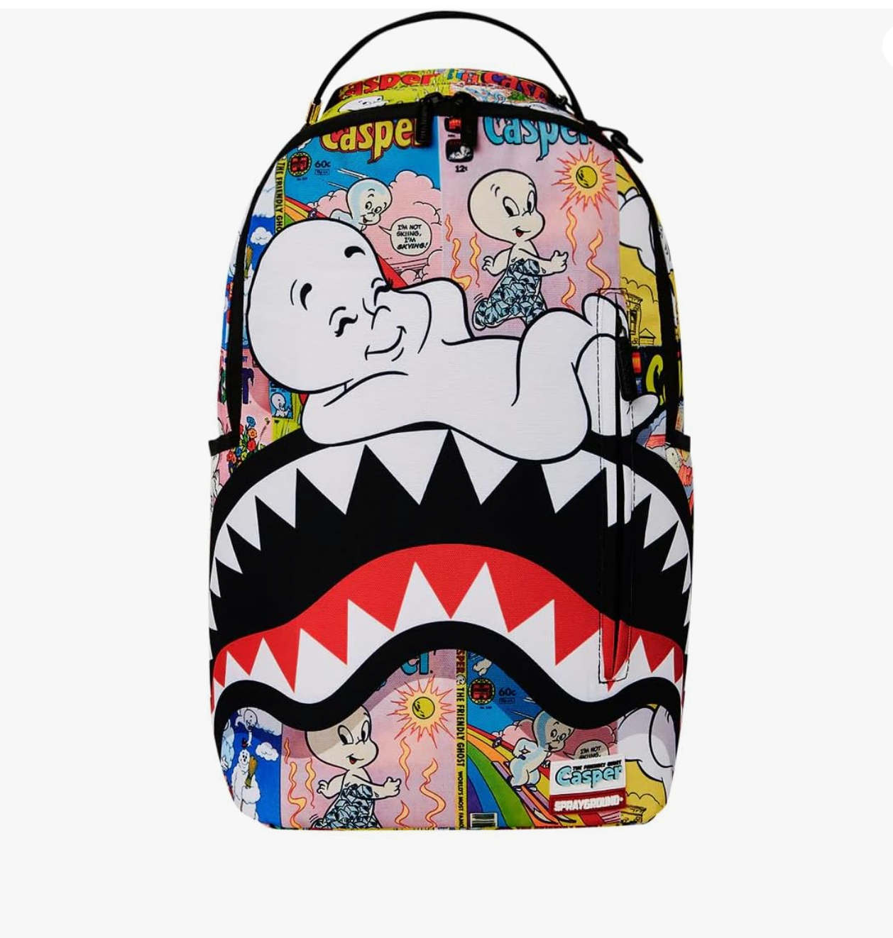 Sprayground Casper Magazine Art Backpack