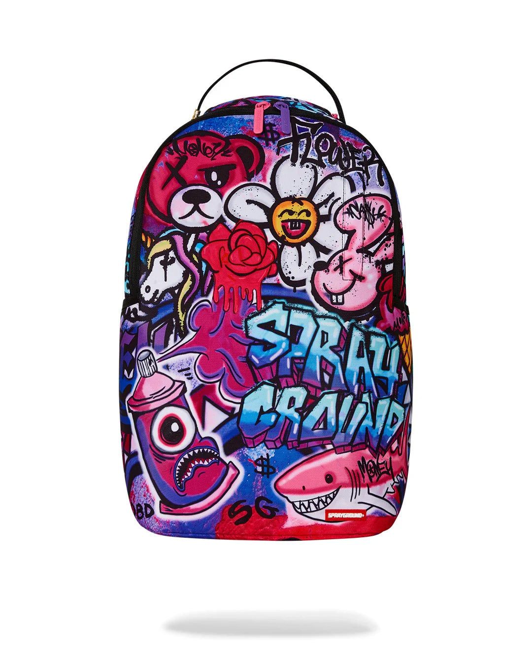 Sprayground Girly Graffiti Print DLXER Backpack