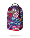 Sprayground Girly Graffiti Print DLXER Backpack