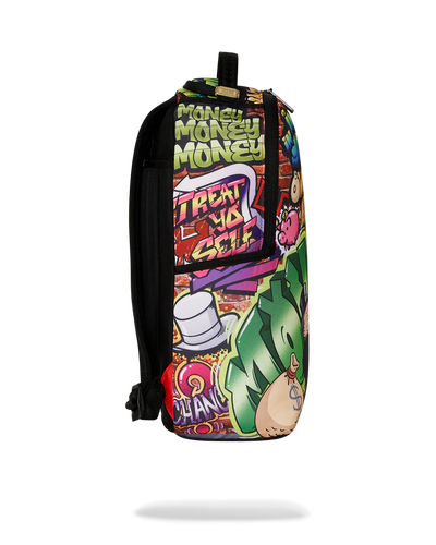 Sprayground Monopoly Graffiti Gold Rush DLXR Backpack