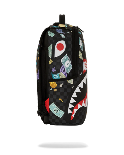 Sprayground Monopoly Shark Rich Characters Backpack