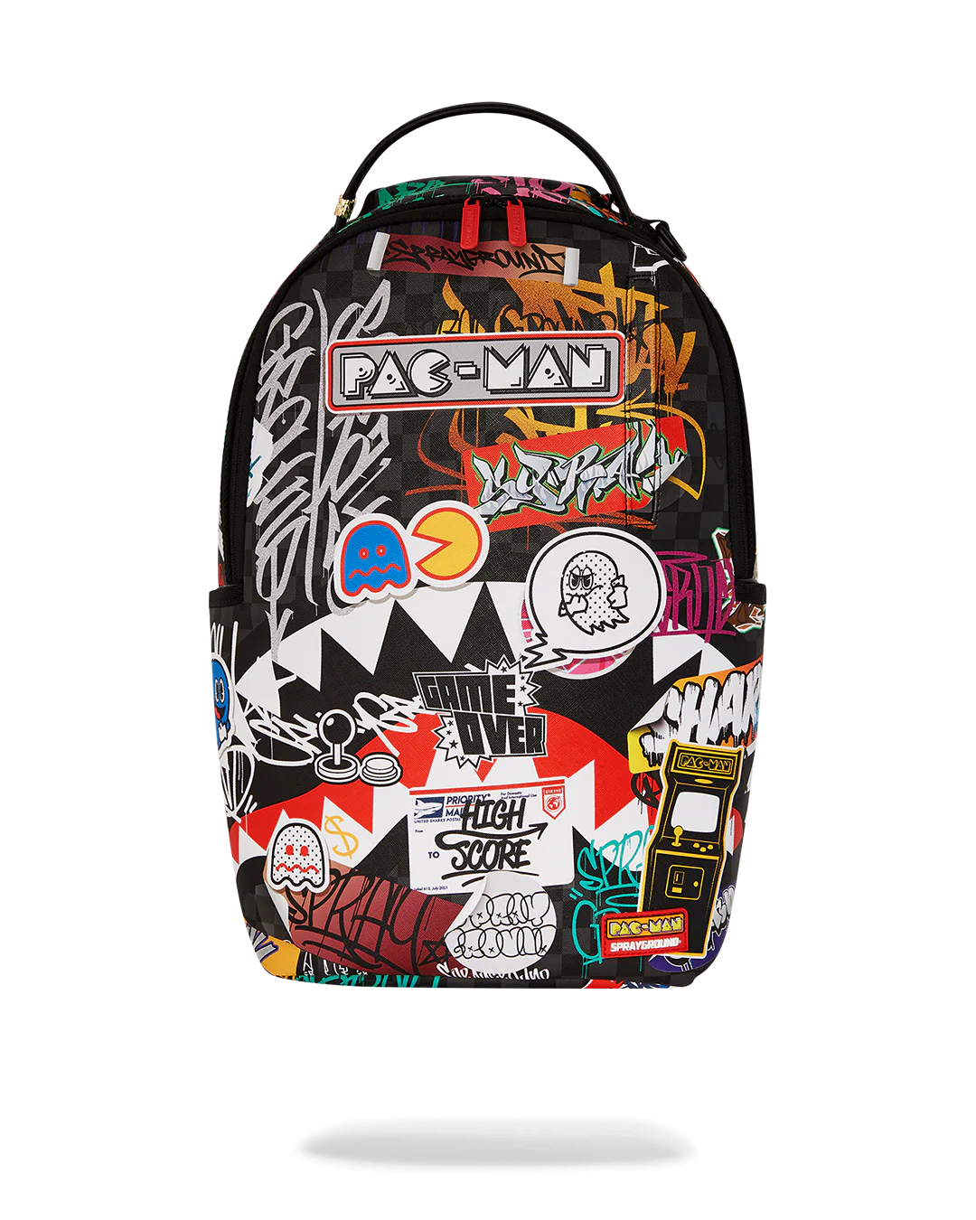 Sprayground Pac-Man Stickers DLXSV Backpack