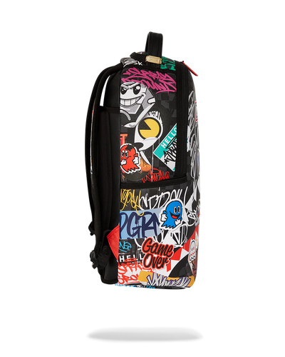 Sprayground Pac-Man Stickers DLXSV Backpack