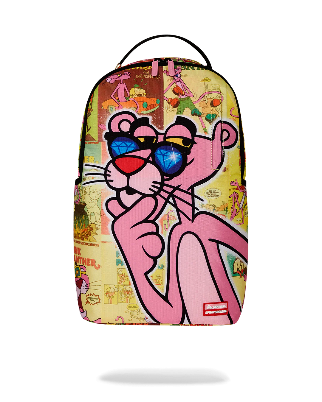 Sprayground Pink Panther Diamond Shades DLXR Backpack