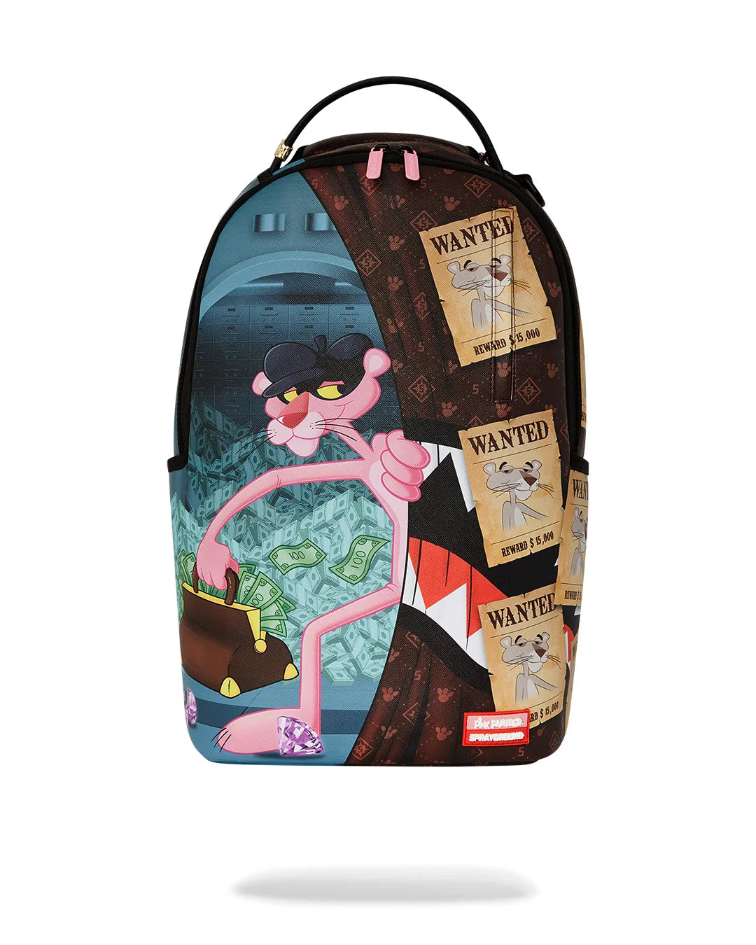 Sprayground Pink Panther Heist Getaway DLXV Backpack