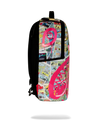 Sprayground Pink Panther Painting Shark Mouth DLXR Backpack