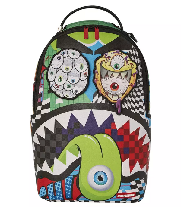 SPRAYGROUND シャークリュック　マリファナ柄 SPRAYGROUND シャークリュック マリファナ柄