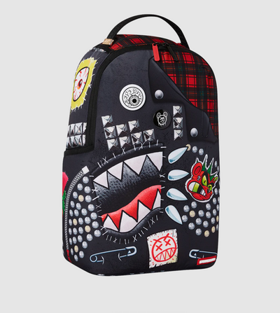 Sprayground Punk Shark DLXSR Backpack