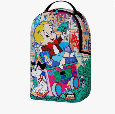 Sprayground Richie Rich Icon And Street Art Backpack