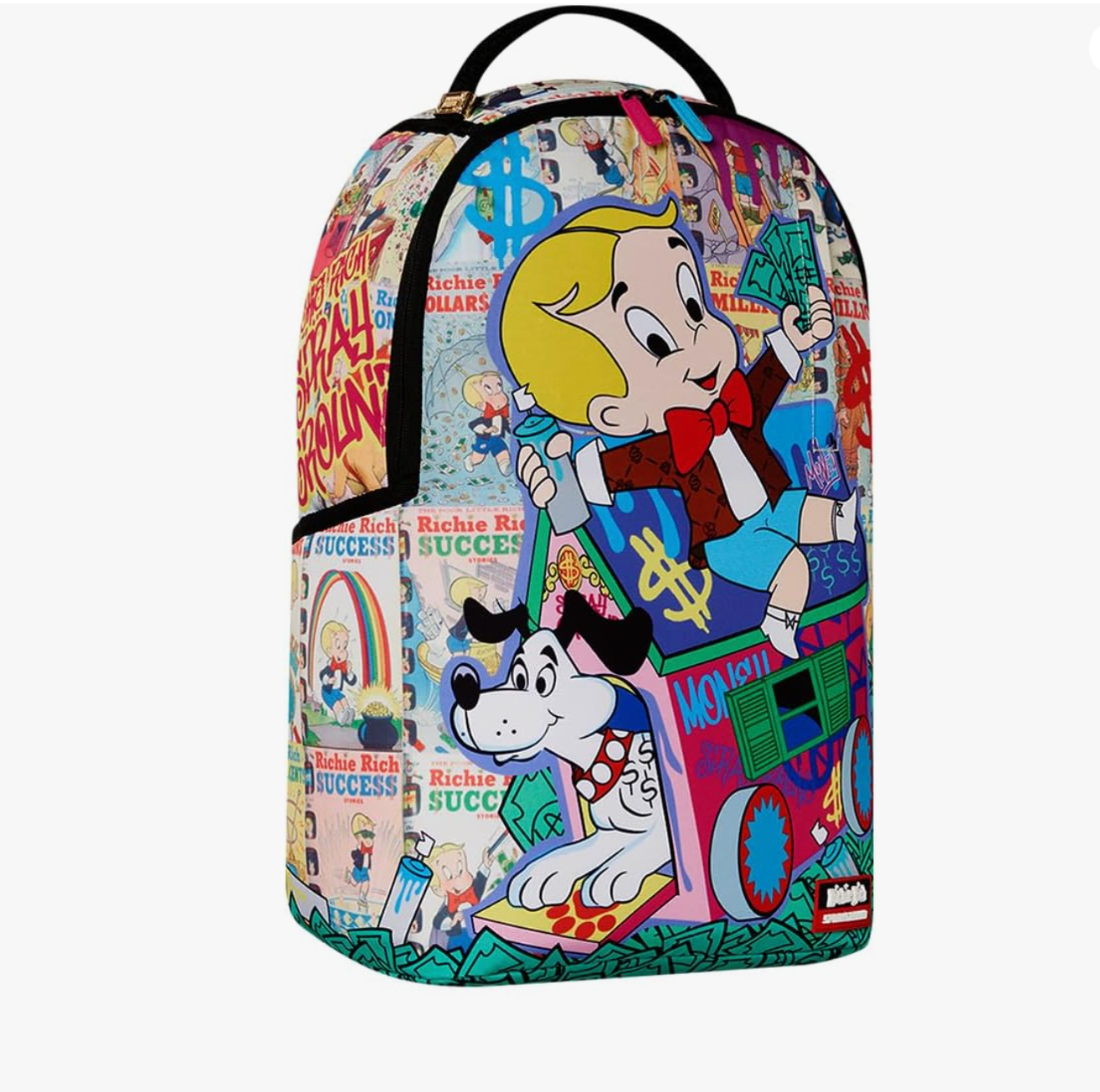 Sprayground Richie Rich Icon And Street Art Backpack