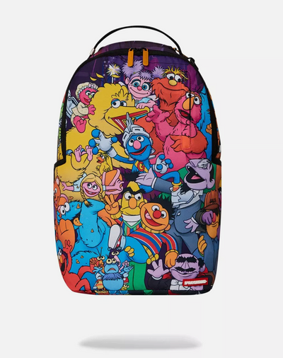 Sprayground Sesame Street Crammed DLXSR Backpack