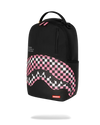 Sprayground Shark Central Breakup Check Sorbet Grey DLXSV Backpack