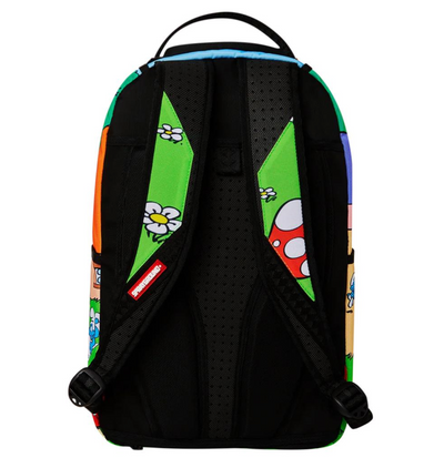 Sprayground Smurfs Mushroom Village Backpack