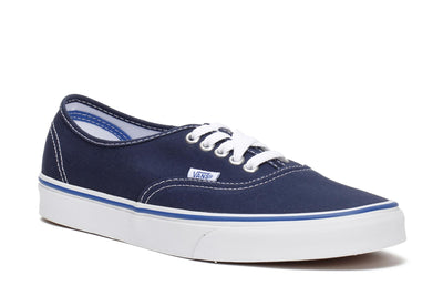 vans-unisex-authentic-skate-sneakers-dress-blue-nautical-blue-canvas-3/4shot