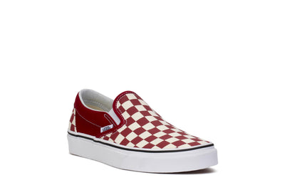 vans-adult-sneakers-classic-slip-on-checkerboard-rumba-red-true-white-vn0a38f7vlw-3/4shot