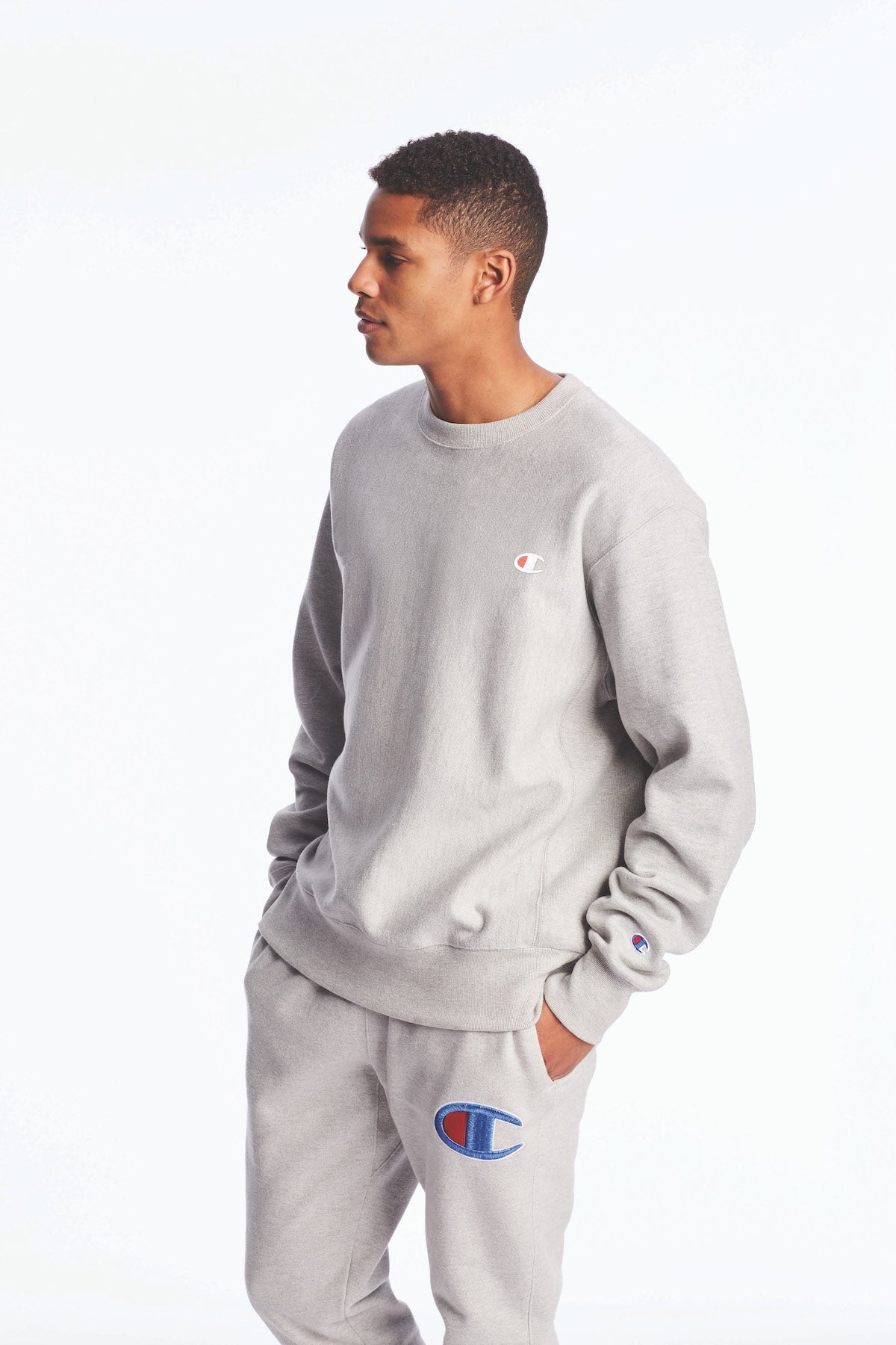 Champion sweater grey 99 clearance