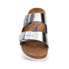 birkenstock-womens-slide-sandals-arizona-bs-silver-1005961-narrow-fit-front