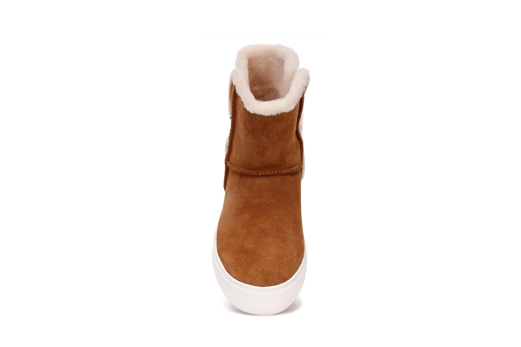 UGG Aika in Chestnut Women's Boots Size 11 Brown/White 1104069 
