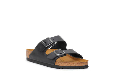 birkenstock-mens-slide-sandals-arizona-bs-black-oiled-leather-552111-3/4shot